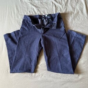 H&M Gray Textured Dress Pants